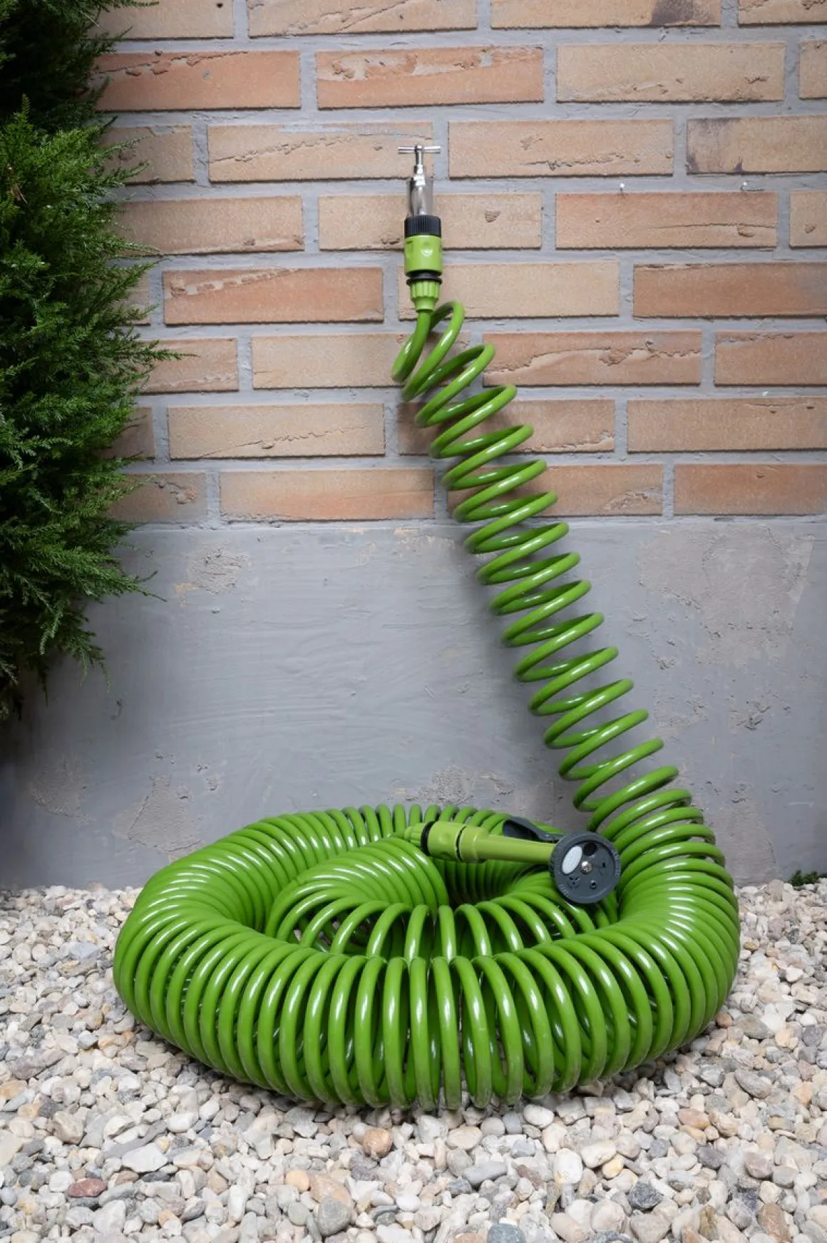 Spiral Gartenschlauch 30 m grün