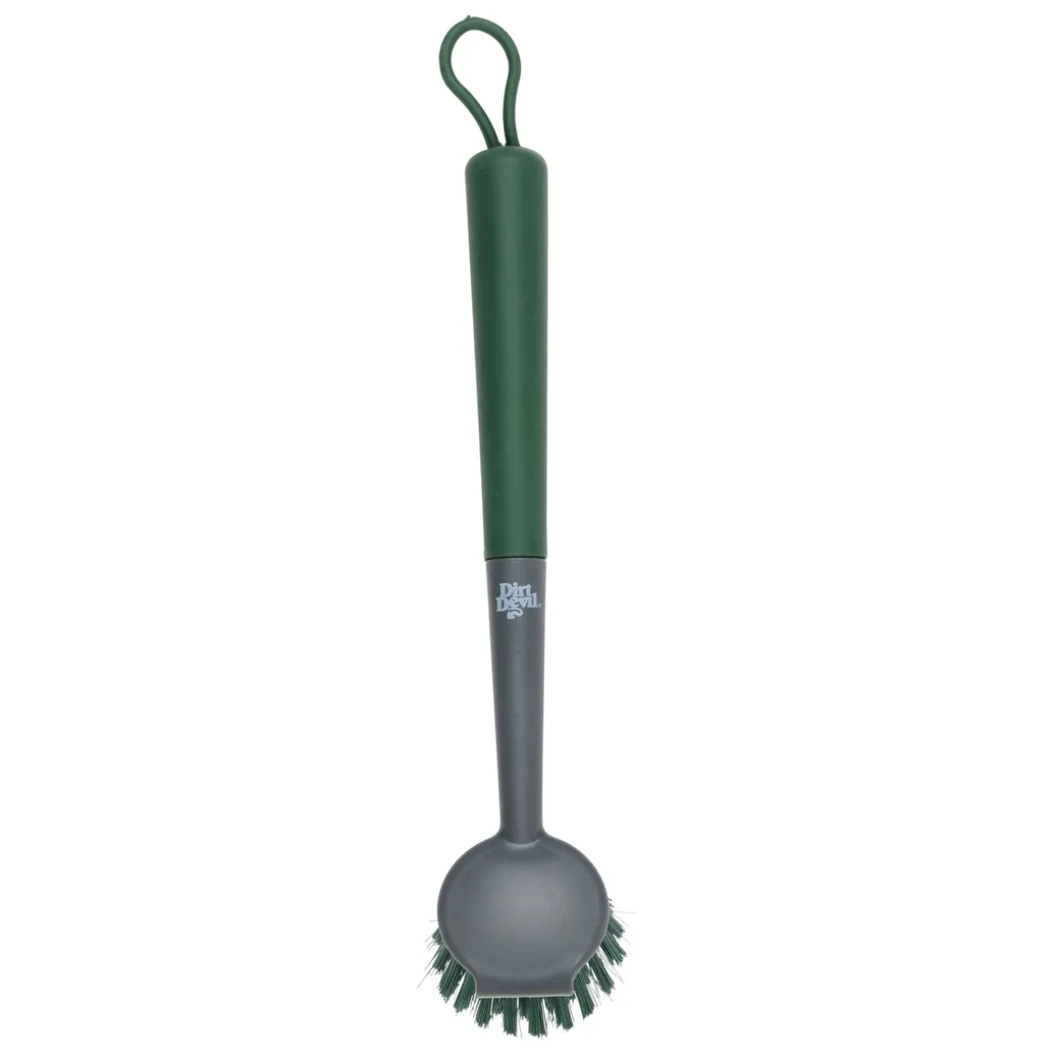 Spülbürste soft 30 cm grün/grau