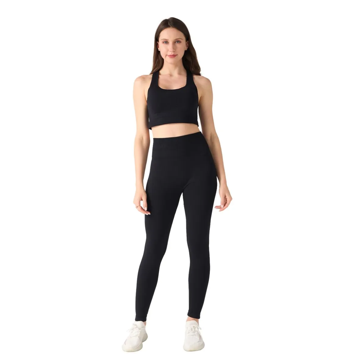 Sport Leggings Damen Grösse S schwarz