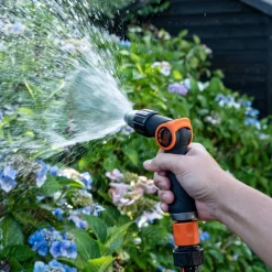 Spritzdüse für Gartenschlauch 3 Modi 13 mm 1/2“