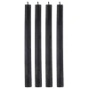 Stabkerze 26 cm 4er Set schwarz