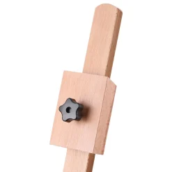 Staffelei Holz 150 - 190 cm mit Schublade