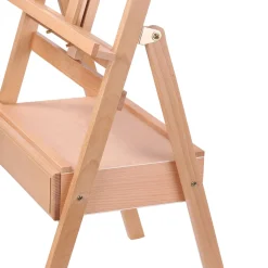 Staffelei Holz 150 - 190 cm mit Schublade