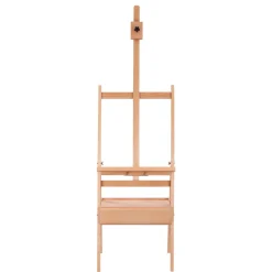 Staffelei Holz 150 - 190 cm mit Schublade