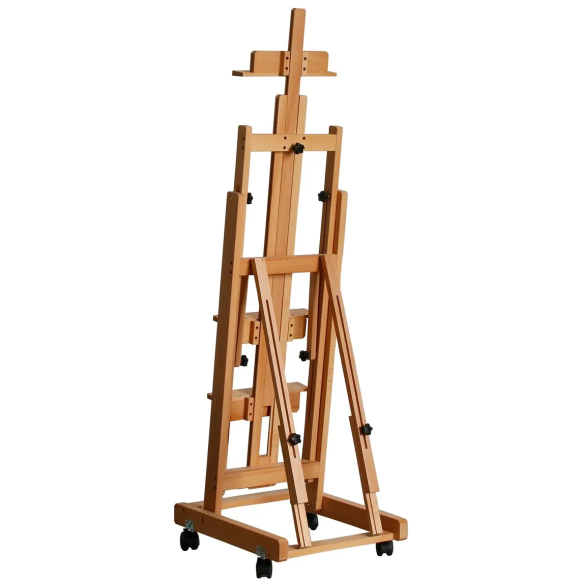 Staffelei Holz 135 - 240 cm waagerecht und senkrecht