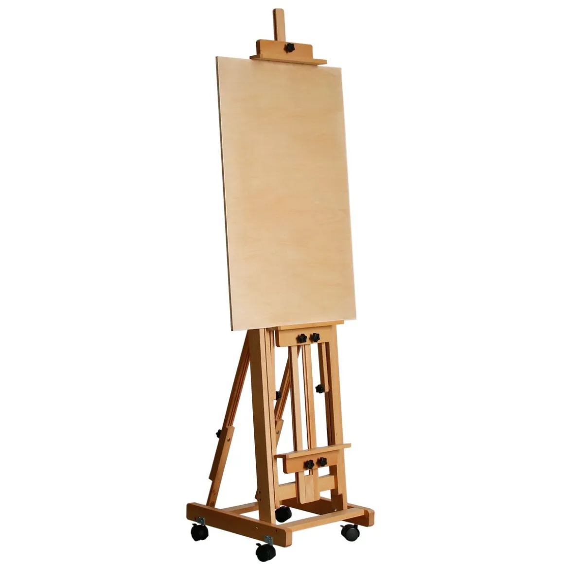 Staffelei Holz 135 - 240 cm waagerecht und senkrecht