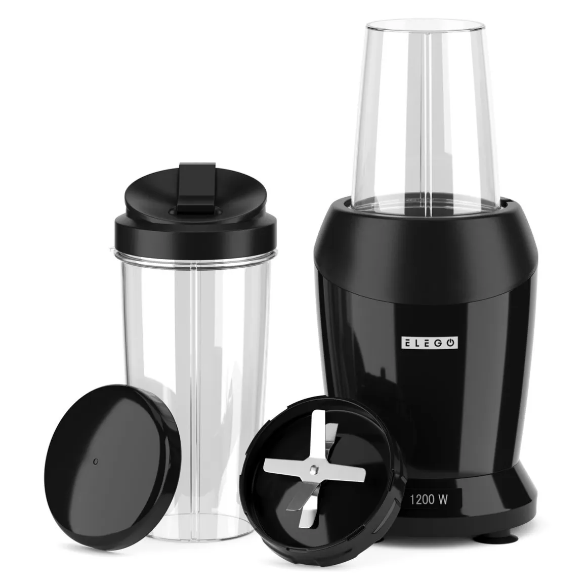 Standmixer 1200W mit 2 Bechern