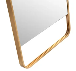 Standspiegel 48 x 160 cm gold