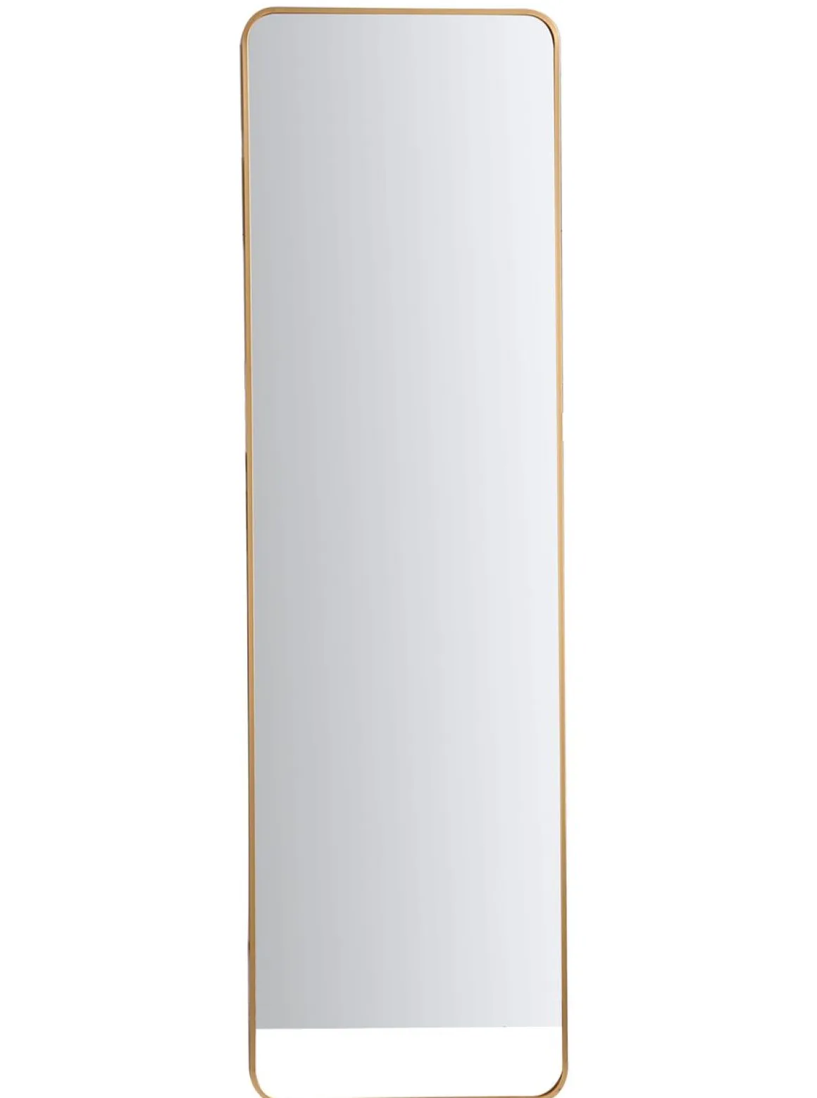 Standspiegel 48 x 160 cm gold