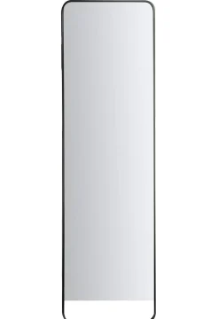 Standspiegel 48 x 160 cm schwarz