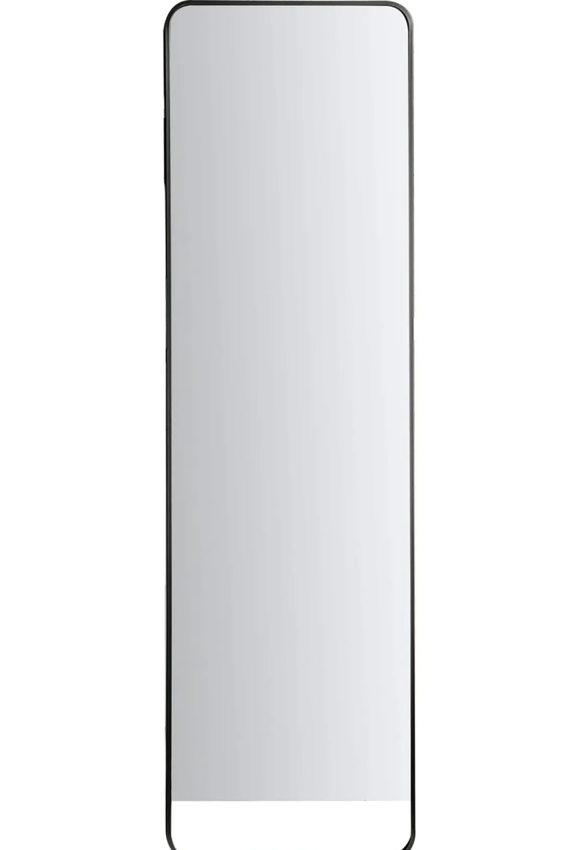 Standspiegel 48 x 160 cm schwarz