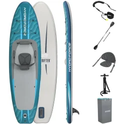Stand Up Paddle AQUA DRIFTER mit Kajak Sitz 355 cm