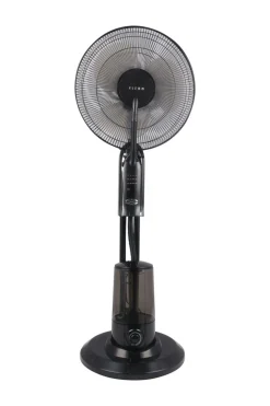 Standventilator mit Sprühnebel FOGGY schwarz