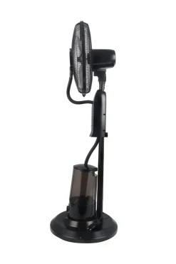 Standventilator mit Sprühnebel FOGGY schwarz