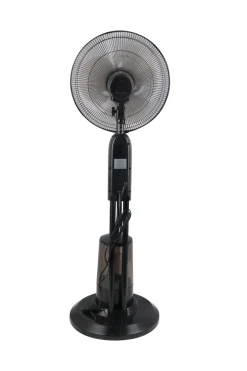 Standventilator mit Sprühnebel FOGGY schwarz