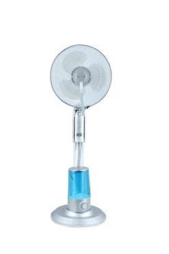 Standventilator mit Sprühnebel FOGGY silber