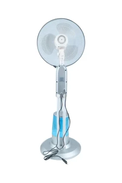 Standventilator mit Sprühnebel FOGGY silber