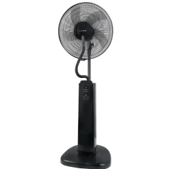 Standventilator mit Sprühnebel WINDY schwarz
