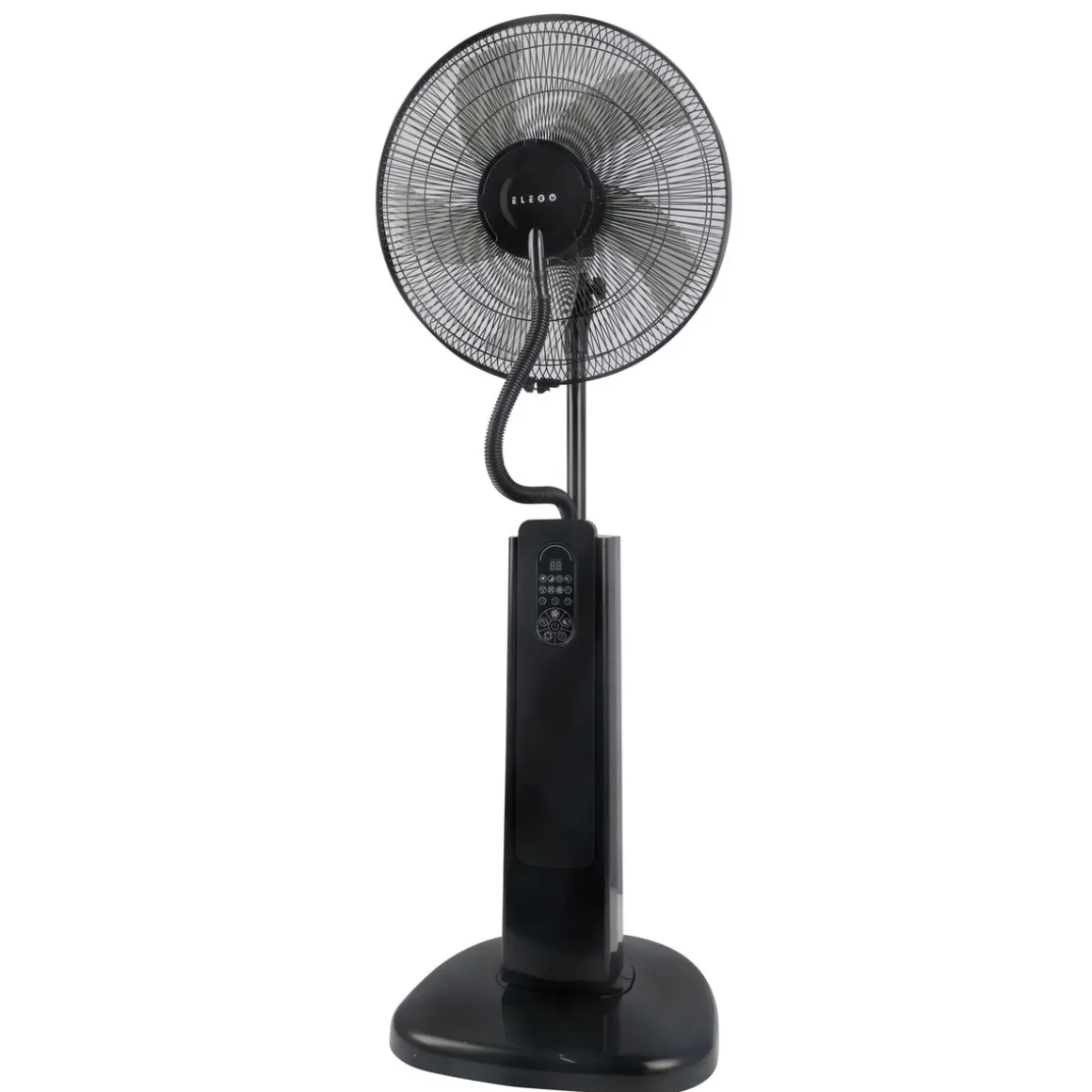 Standventilator mit Sprühnebel WINDY schwarz