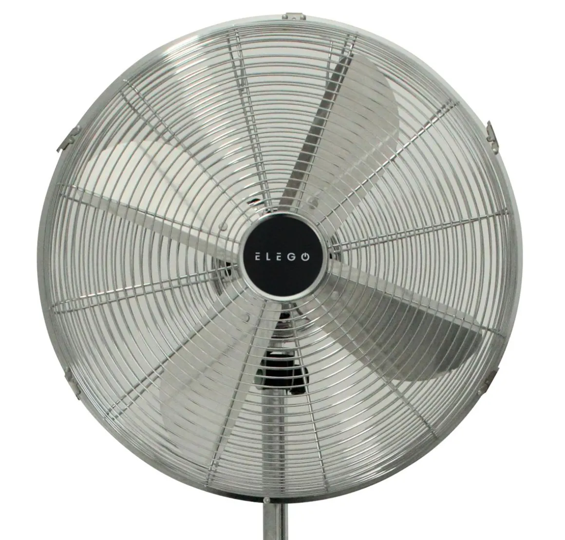 Standventilator silber