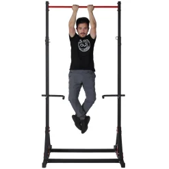 Stationäre Klimmzugstange mit Dip Station KRONOS 150 kg
