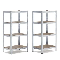 Steckregal 80 x 40 x 162 cm 2er Set