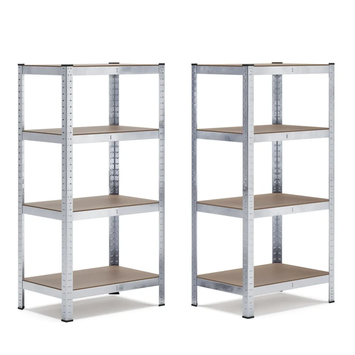 Steckregal 80 x 40 x 162 cm 2er Set