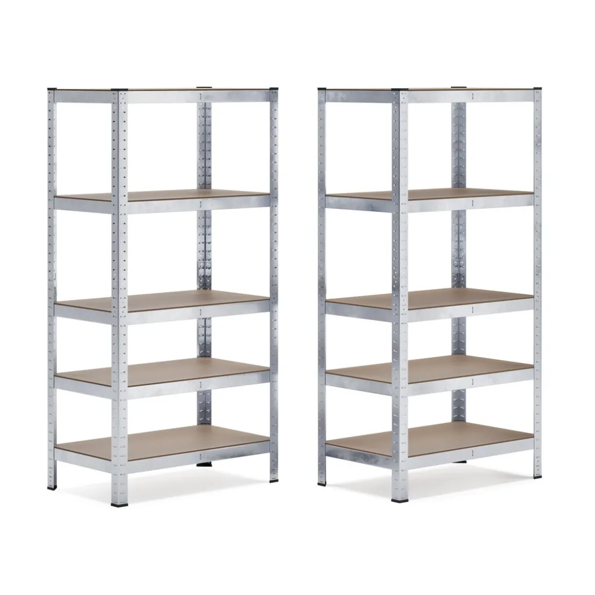 Steckregal 90 x 30 x 180 cm 2er Set