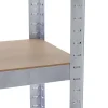Steckregal 90 x 40 x 180 cm 5er Set