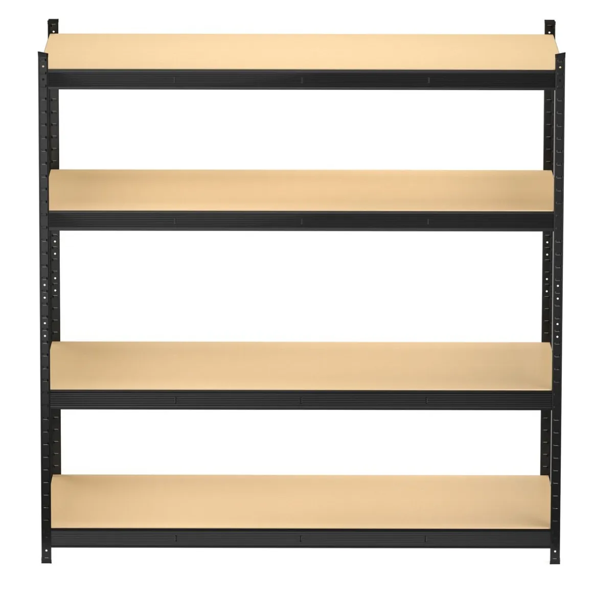 Steckregal 180 x 60 x 180 cm schwarz/braun