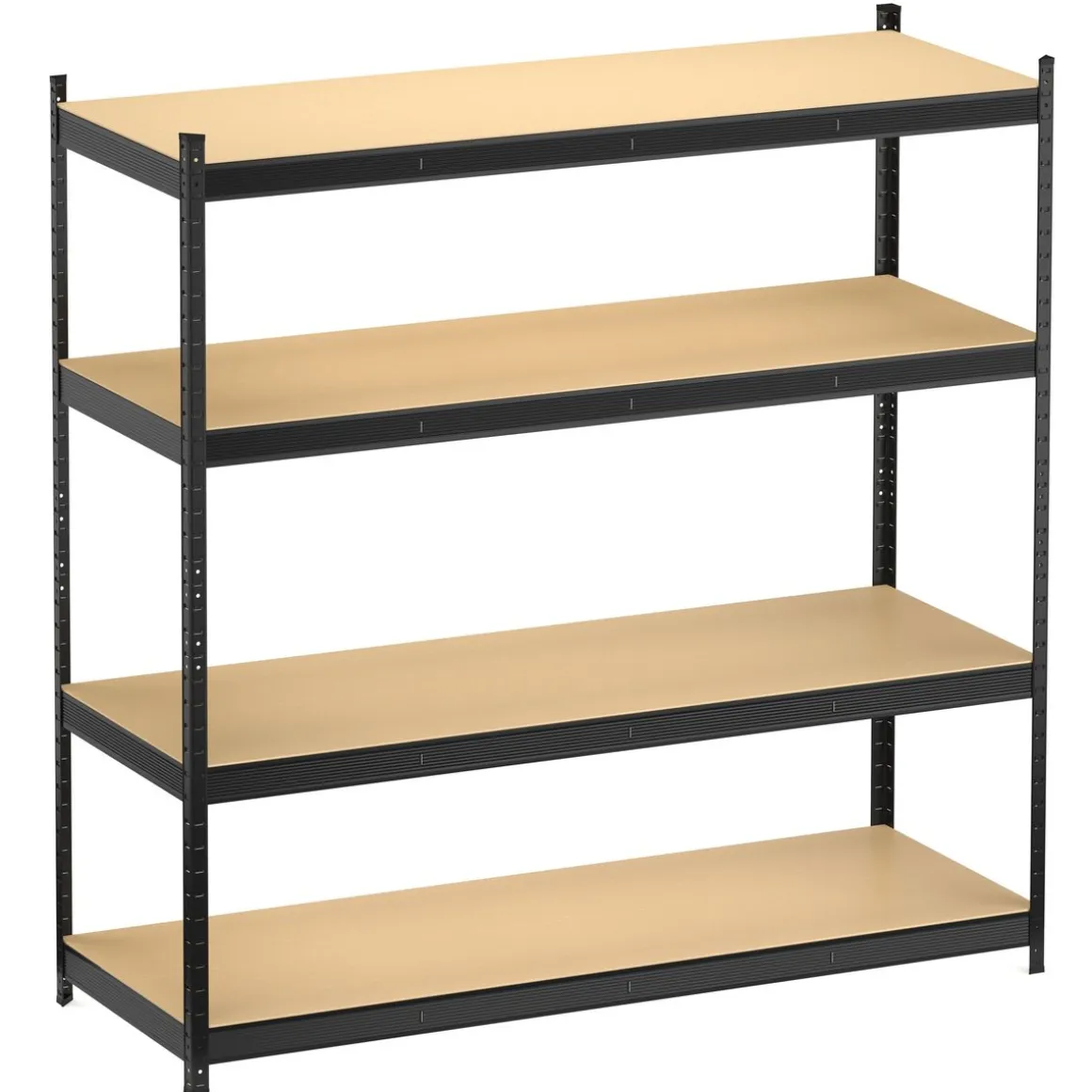 Steckregal 180 x 60 x 180 cm schwarz/braun