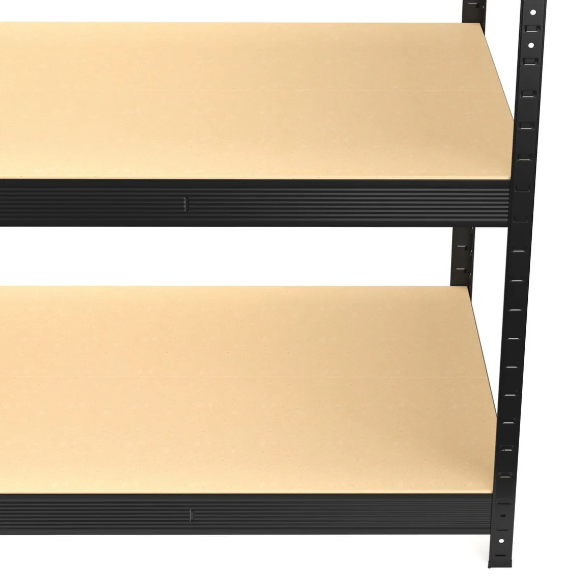 Steckregal 180 x 60 x 180 cm schwarz/braun