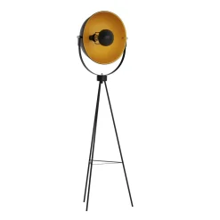 Stehlampe NOVA schwarz/gold