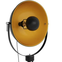 Stehlampe NOVA schwarz/gold