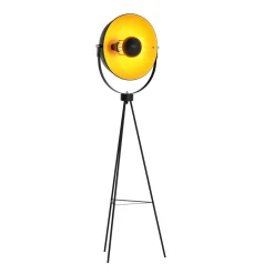 Stehlampe NOVA schwarz/gold