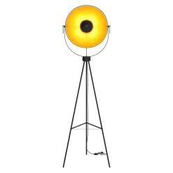 Stehlampe NOVA schwarz/gold