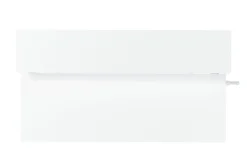 Stehpult 2 Ebenen manuell höhenverstellbar weiss 120 x 40 cm