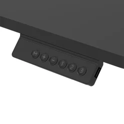 Stehpult elektrisch BUDGET schwarz 120 x 60 cm