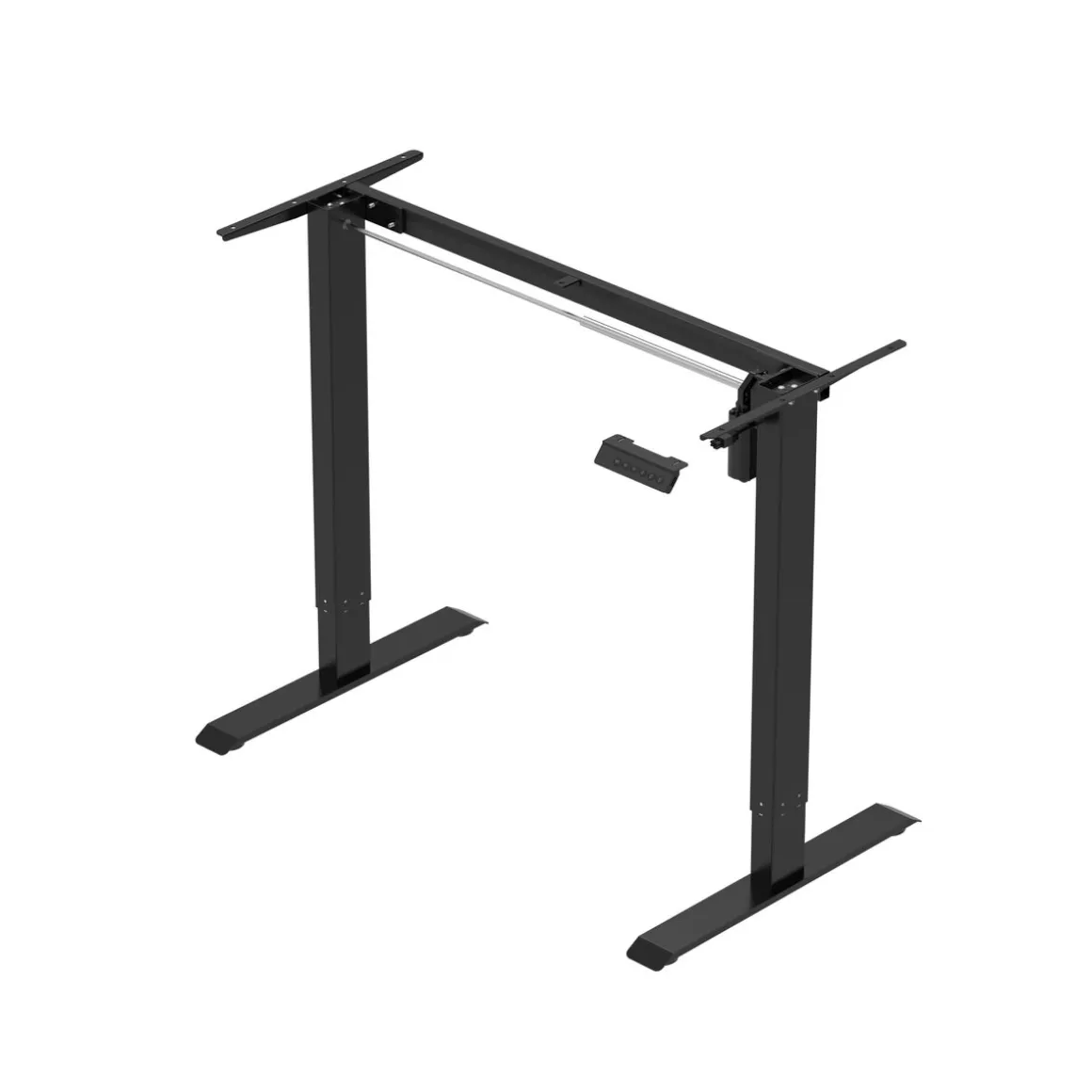 Stehpult elektrisch BUDGET schwarz 120 x 60 cm