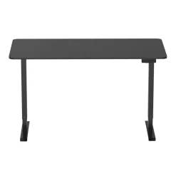 Stehpult elektrisch BUDGET schwarz 140 x 70 cm