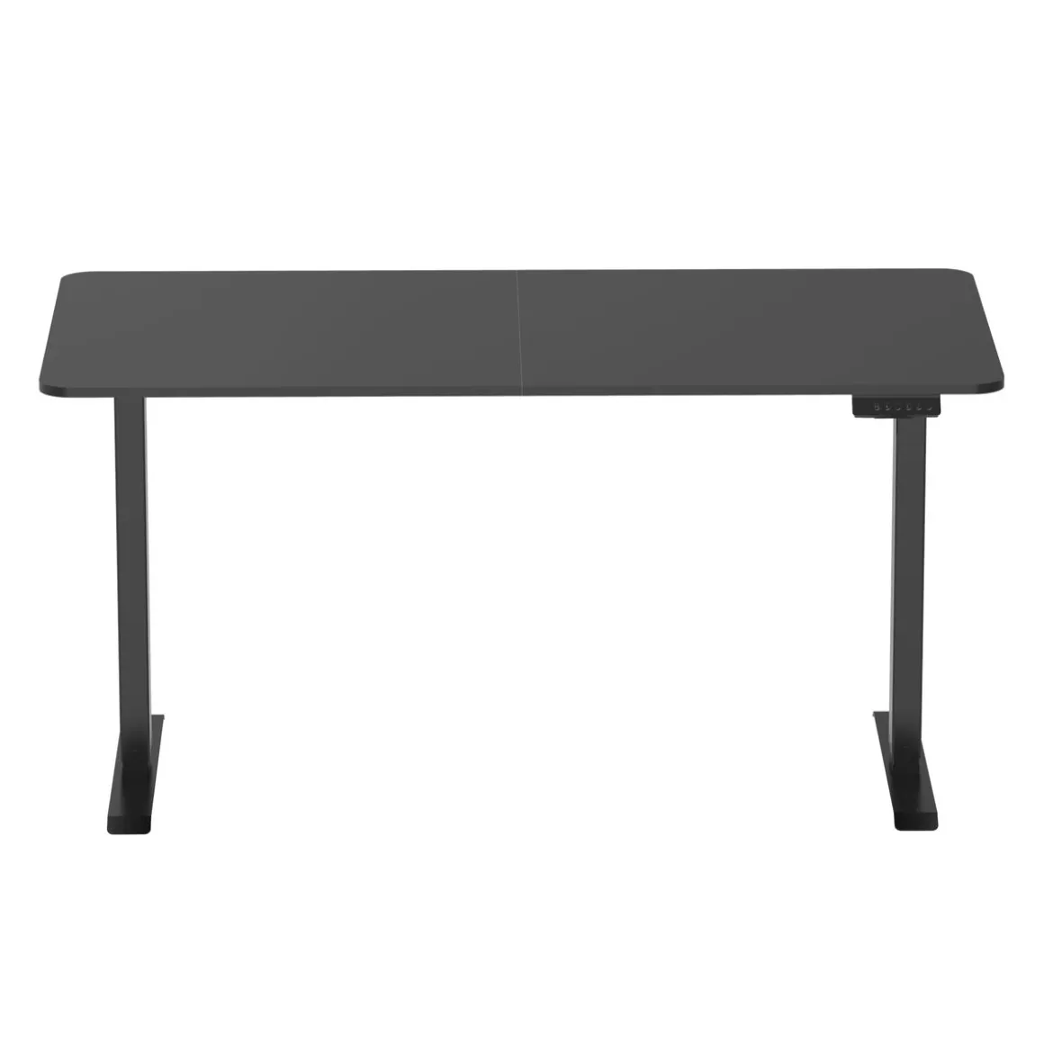 Stehpult elektrisch BUDGET schwarz 140 x 70 cm