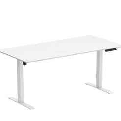 Stehpult elektrisch BUDGET weiss 120 x 60 cm