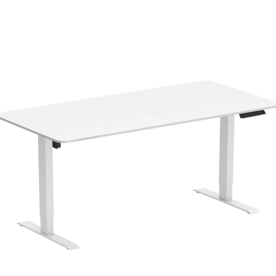 Stehpult elektrisch BUDGET weiss 120 x 60 cm