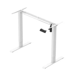 Stehpult elektrisch BUDGET weiss 120 x 60 cm