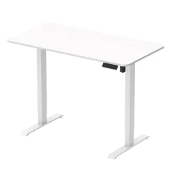 Stehpult elektrisch BUDGET weiss 120 x 60 cm