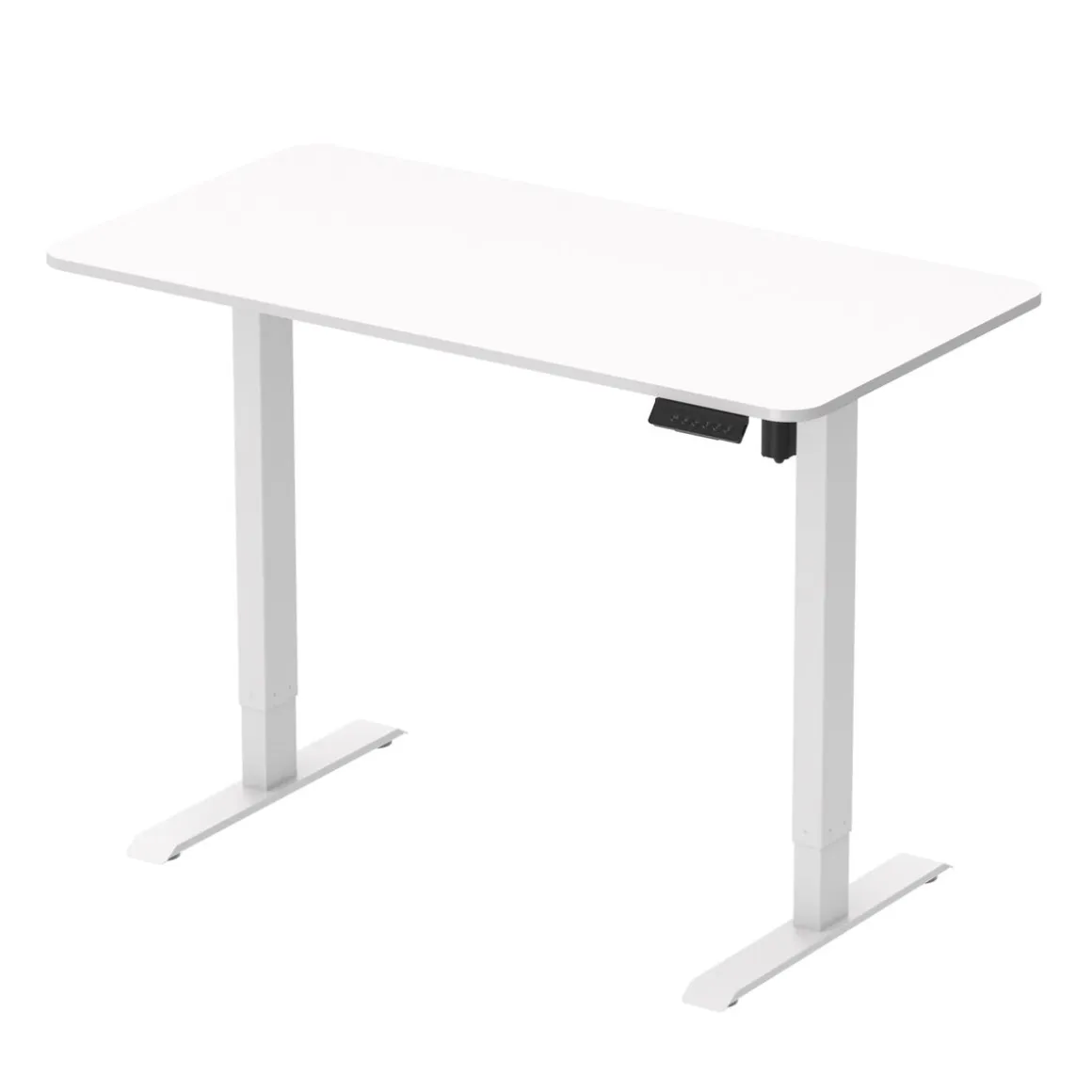 Stehpult elektrisch BUDGET weiss 120 x 60 cm