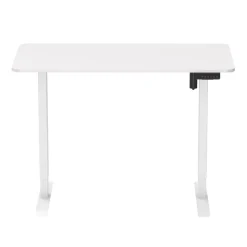 Stehpult elektrisch BUDGET weiss 120 x 60 cm