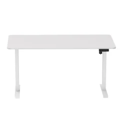 Stehpult elektrisch BUDGET weiss 120 x 60 cm