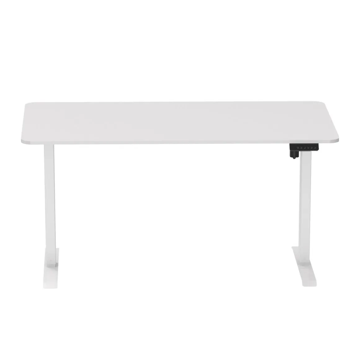 Stehpult elektrisch BUDGET weiss 120 x 60 cm