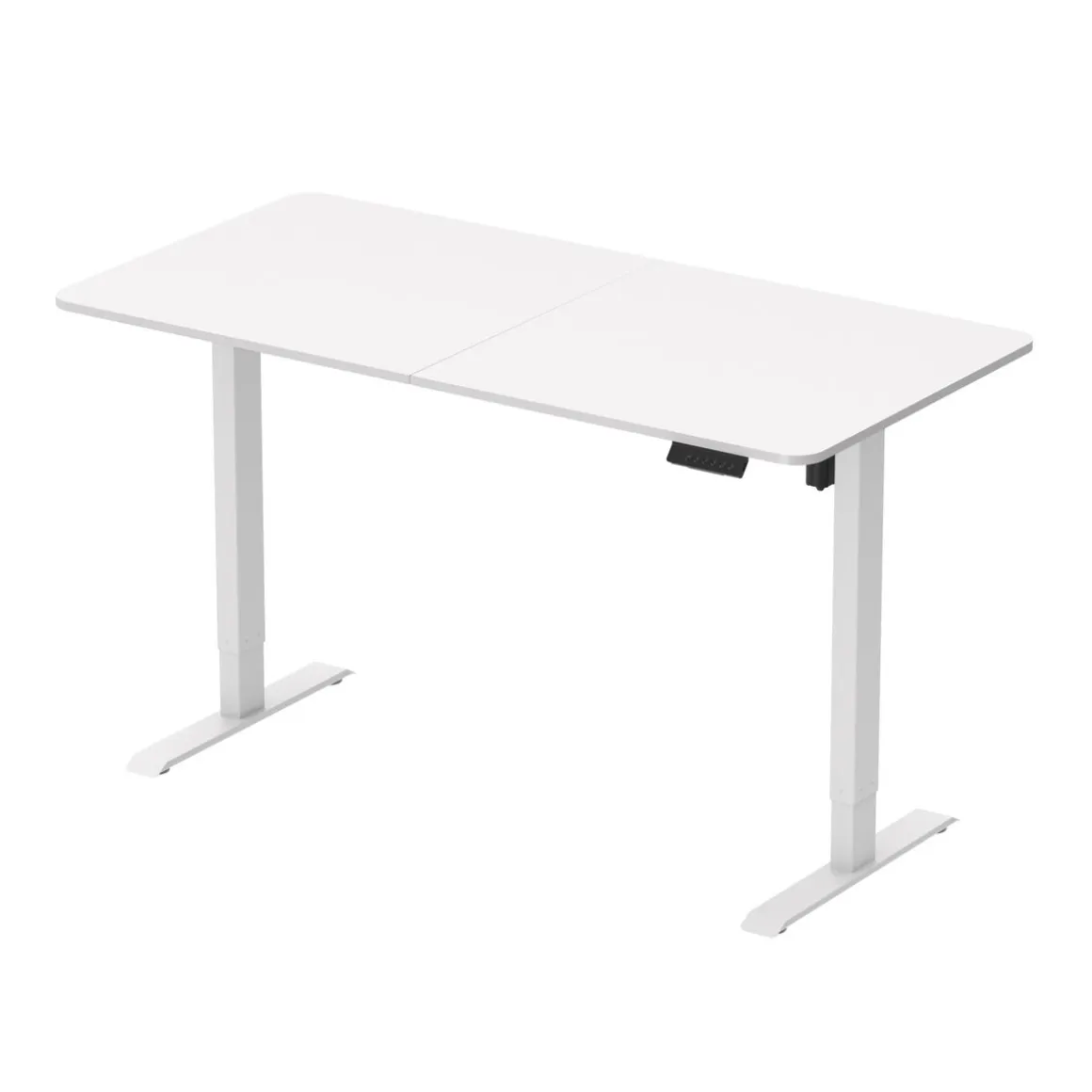 Stehpult elektrisch BUDGET weiss 140 x 70 cm